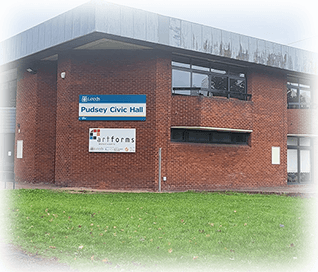 Pudsey Civic Hall exterior